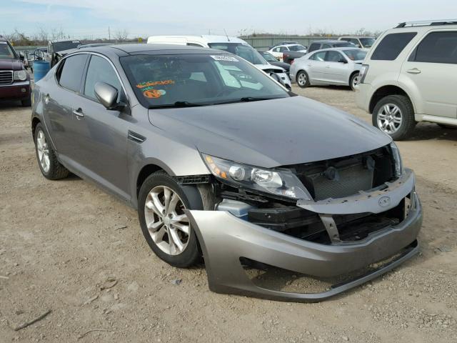 5XXGN4A74DG205103 - 2013 KIA OPTIMA EX GRAY photo 1