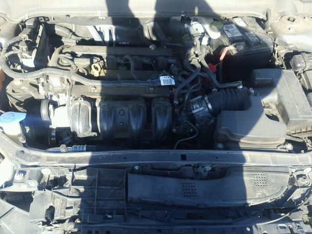 3FA6P0H73DR359085 - 2013 FORD FUSION SE GRAY photo 7