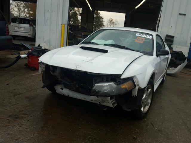 1FAFP40454F119543 - 2004 FORD MUSTANG WHITE photo 2