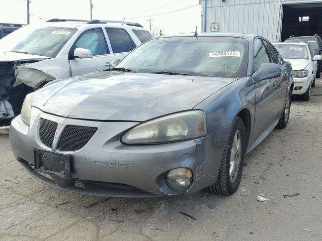 2G2WP522551173692 - 2005 PONTIAC GRAND PRIX CHARCOAL photo 2