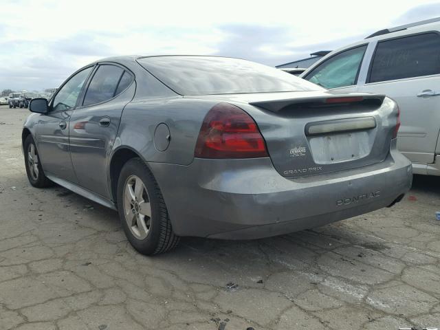 2G2WP522551173692 - 2005 PONTIAC GRAND PRIX Գրաֆիտ լուսանկար 3