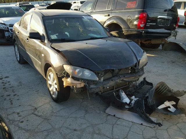 JM1BK12F381874925 - 2008 MAZDA 3 I BLACK photo 1