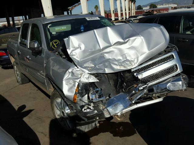 3GCPCSE09DG352893 - 2013 CHEVROLET SILVERADO SILVER photo 1