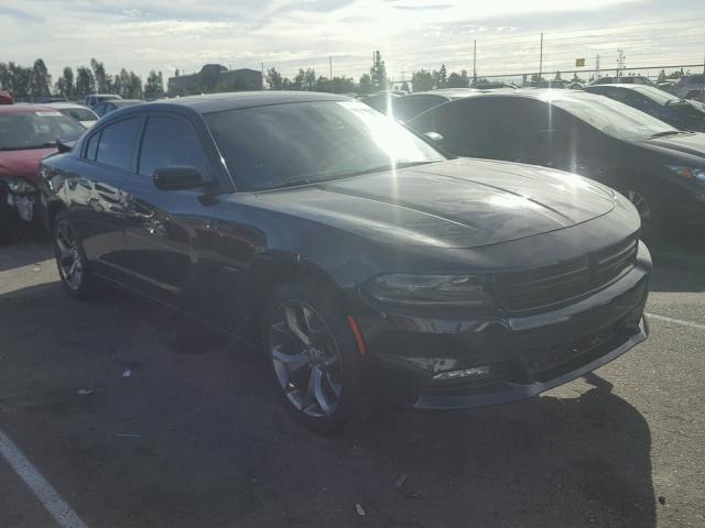 2C3CDXCT2GH272480 - 2016 DODGE CHARGER R/ BLACK photo 1