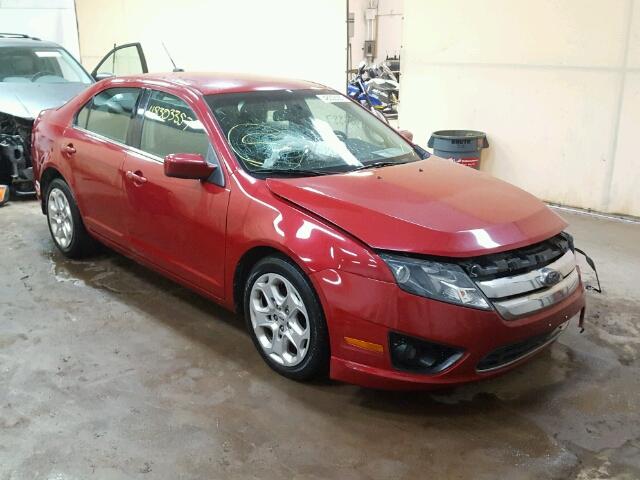 3FAHP0HA0AR179790 - 2010 FORD FUSION SE RED photo 1