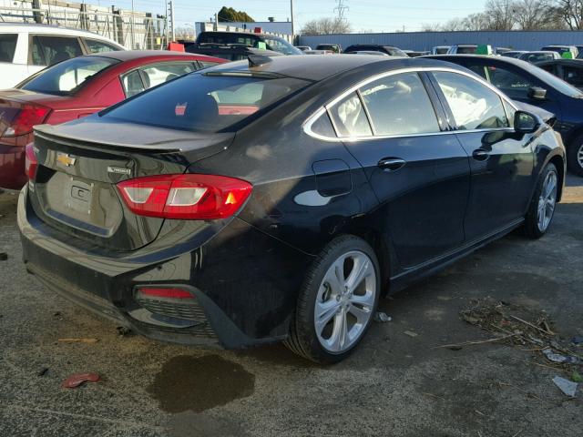 1G1BF5SM1H7200319 - 2017 CHEVROLET CRUZE PREM BLACK photo 4