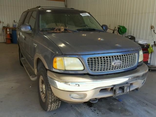 1FMPU18L91LA92566 - 2001 FORD EXPEDITION BLUE photo 1