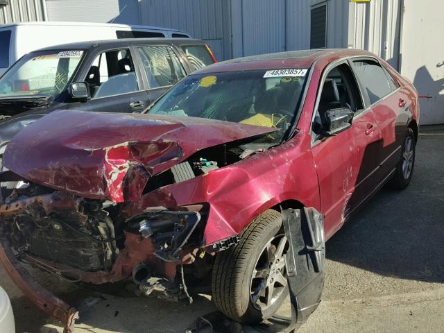 1HGCM66523A048381 - 2003 HONDA ACCORD EX MAROON photo 2