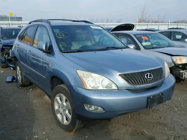 JTJHA31UX40024103 - 2004 LEXUS RX 330 BLUE photo 1