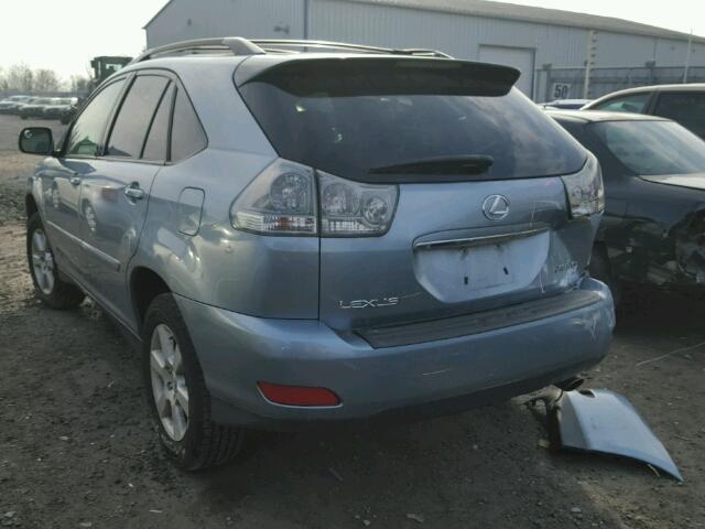 JTJHA31UX40024103 - 2004 LEXUS RX 330 BLUE photo 3