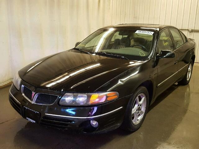 1G2HX54K8Y4167898 - 2000 PONTIAC BONNEVILLE BLACK photo 2