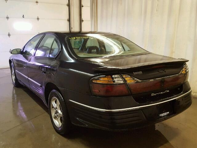 1G2HX54K8Y4167898 - 2000 PONTIAC BONNEVILLE BLACK photo 3