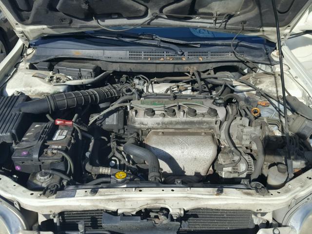 1HGCG6676WA138923 - 1998 HONDA ACCORD EX WHITE photo 7