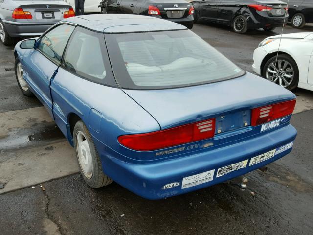 1ZVLT20A2R5170477 - 1994 FORD PROBE BASE BLUE photo 3