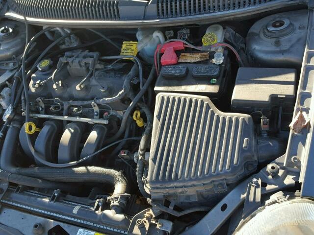 1B3ES56C74D618401 - 2004 DODGE NEON SXT CHARCOAL photo 7