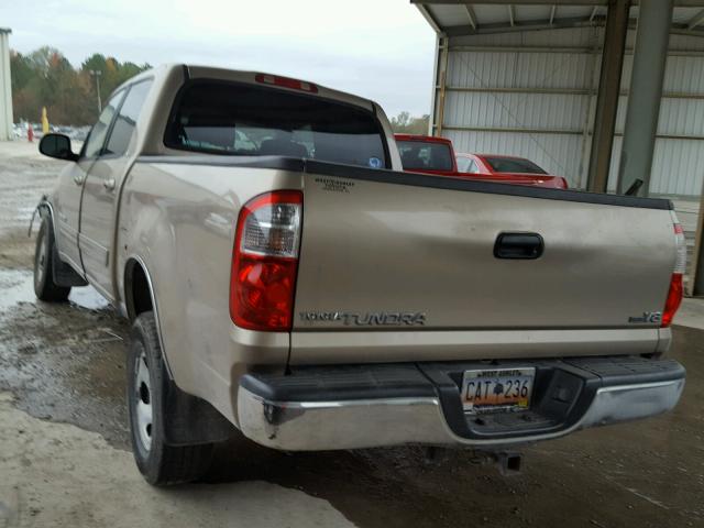 5TBET34126S500502 - 2006 TOYOTA TUNDRA DOU GOLD photo 3