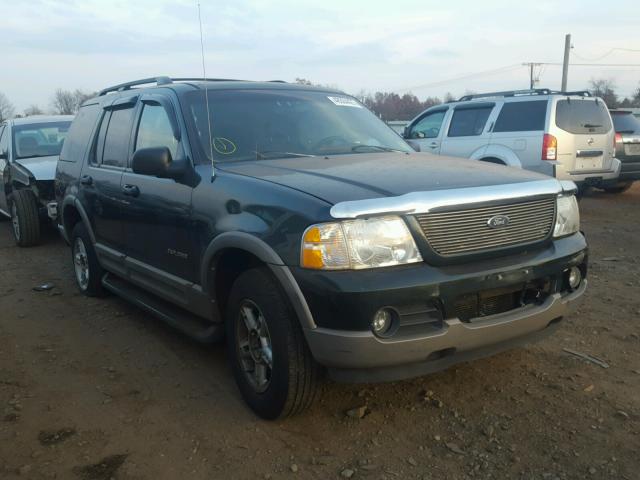 1FMDU73K42UD47737 - 2002 FORD EXPLORER X GREEN photo 1