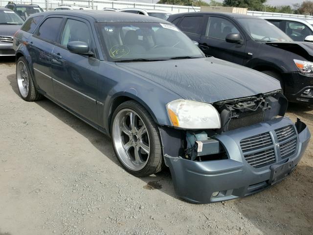 2D8GV57226H122854 - 2006 DODGE MAGNUM R/T BLUE photo 1