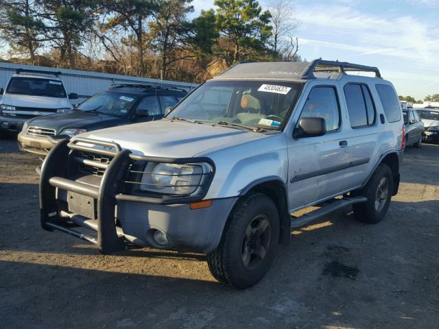 5N1ED28Y93C636611 - 2003 NISSAN XTERRA XE SILVER photo 2