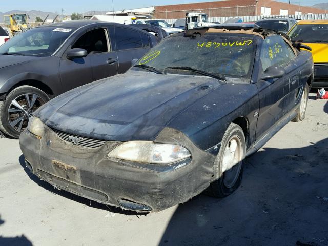 1FALP45T9RF132659 - 1994 FORD MUSTANG GT GREEN photo 2