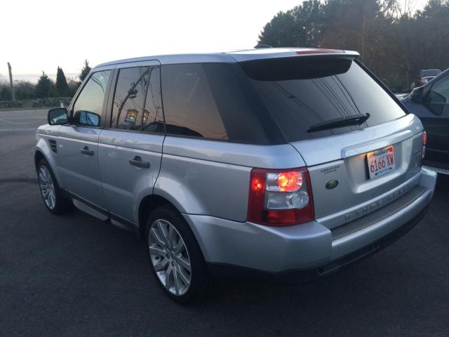 SALSK254X9A212432 - 2009 LAND ROVER RANGE ROVE SILVER photo 5
