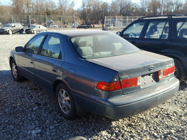 4T1BF22K91U970288 - 2001 TOYOTA CAMRY LE GREEN photo 3