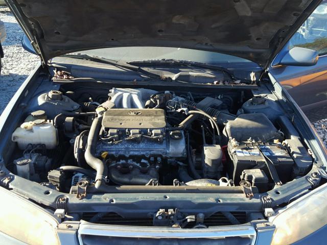 4T1BF22K91U970288 - 2001 TOYOTA CAMRY LE GREEN photo 7