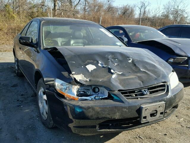 1HGCG3252YA027243 - 2000 HONDA ACCORD EX BLACK photo 1