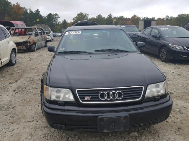 WAUKA84A9SN114671 - 1995 AUDI S6 BLACK photo 9