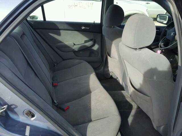 1HGCM56447A040547 - 2007 HONDA ACCORD LX BLUE photo 6