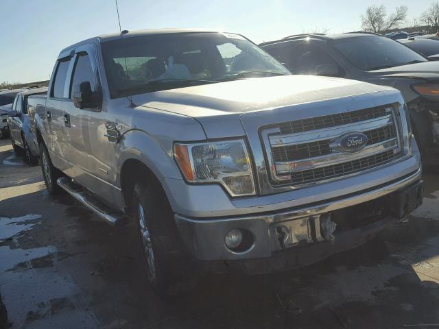 1FTFW1CT4DFA37897 - 2013 FORD F150 SUPER SILVER photo 1