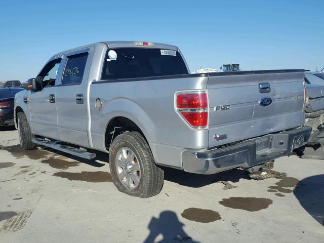 1FTFW1CT4DFA37897 - 2013 FORD F150 SUPER SILVER photo 3