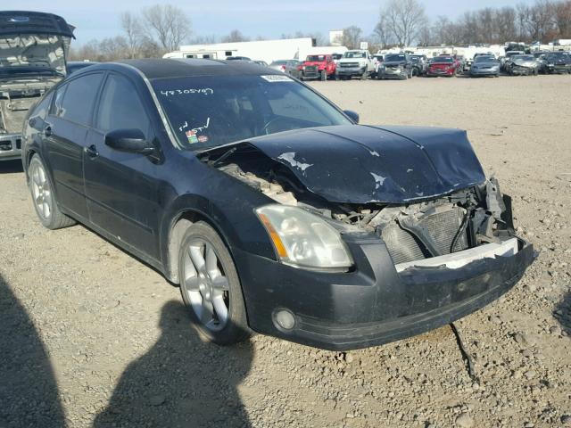 1N4BA41E16C838896 - 2006 NISSAN MAXIMA SE BLACK photo 1