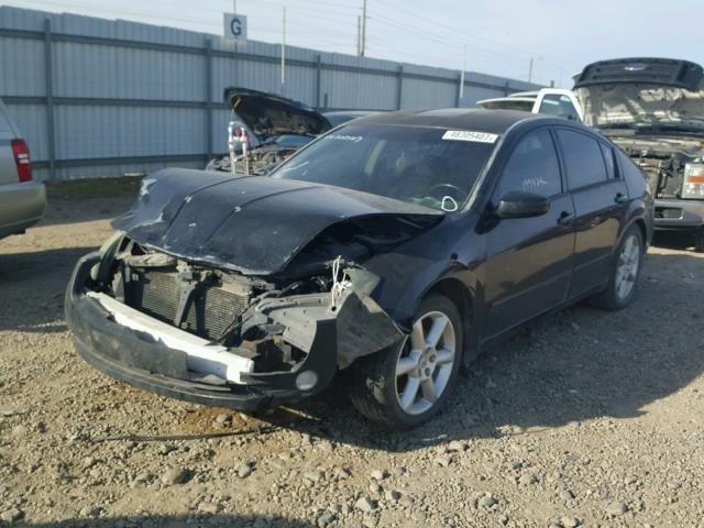 1N4BA41E16C838896 - 2006 NISSAN MAXIMA SE BLACK photo 2