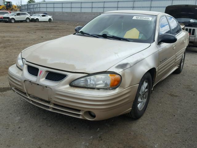 1G2NF52F32C111909 - 2002 PONTIAC GRAND AM S Qızıl foto 2