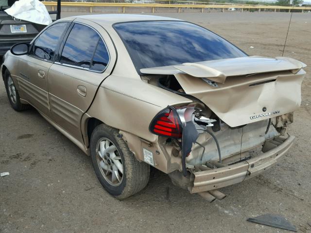 1G2NF52F32C111909 - 2002 PONTIAC GRAND AM S Qızıl foto 3