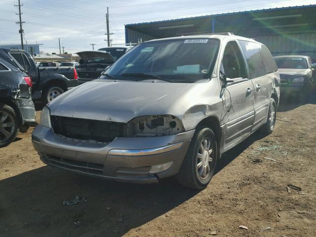 2FMDA5345YBC18094 - 2000 FORD WINDSTAR S TAN photo 2