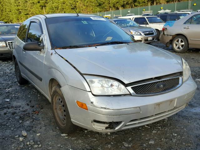 1FAFP31N17W129959 - 2007 FORD FOCUS ZX3 SILVER photo 1