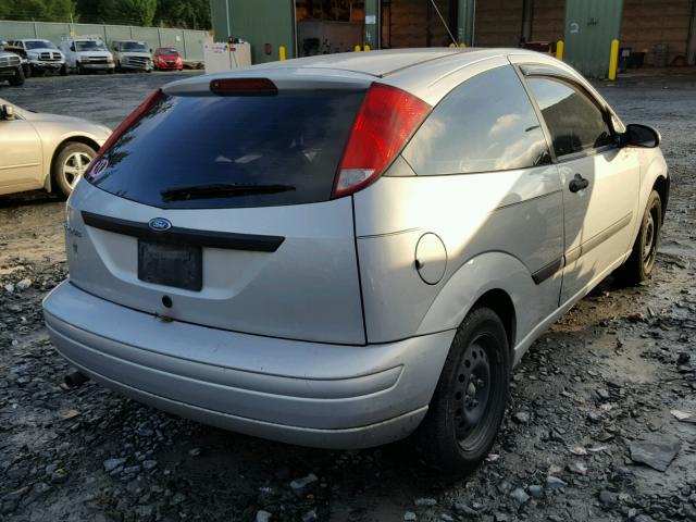 1FAFP31N17W129959 - 2007 FORD FOCUS ZX3 SILVER photo 4