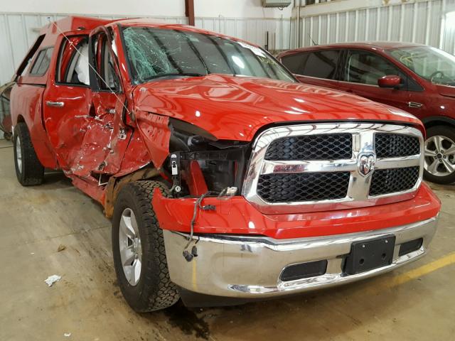 1C6RR6GG1GS381009 - 2016 RAM 1500 SLT RED photo 1