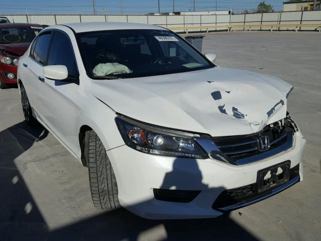 1HGCR2F56FA243818 - 2015 HONDA ACCORD SPO WHITE photo 1