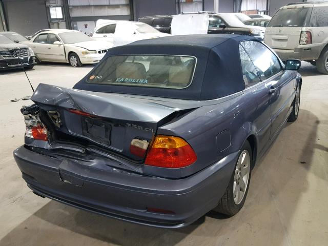 WBABR3349YEB39198 - 2000 BMW 323 CI BLUE photo 4