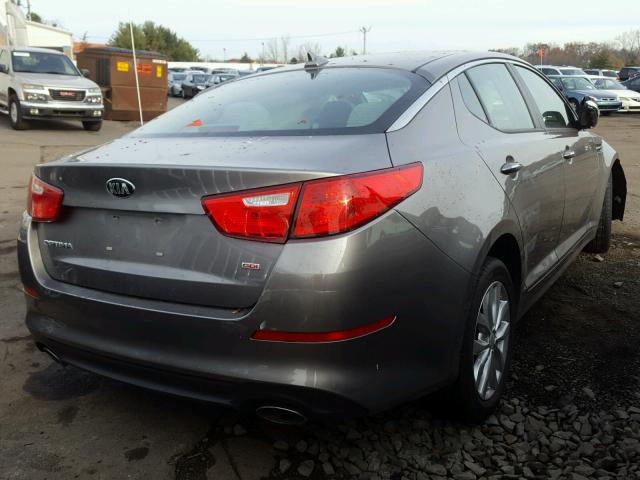 5XXGM4A72FG466719 - 2015 KIA OPTIMA LX GRAY photo 4