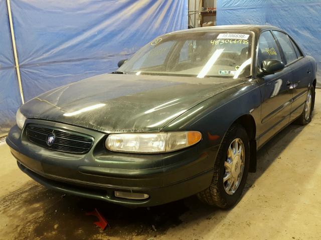 2G4WB55K121283748 - 2002 BUICK REGAL LS 绿色 照片 2