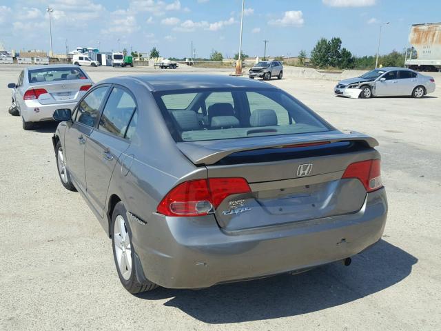 2HGFA169X8H504146 - 2008 HONDA CIVIC EXL 灰色 照片 3