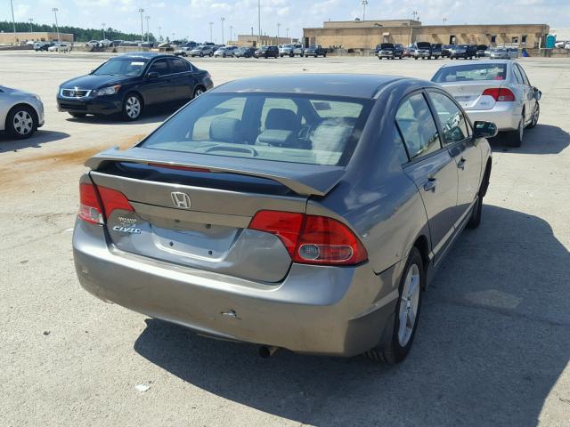 2HGFA169X8H504146 - 2008 HONDA CIVIC EXL 灰色 照片 4