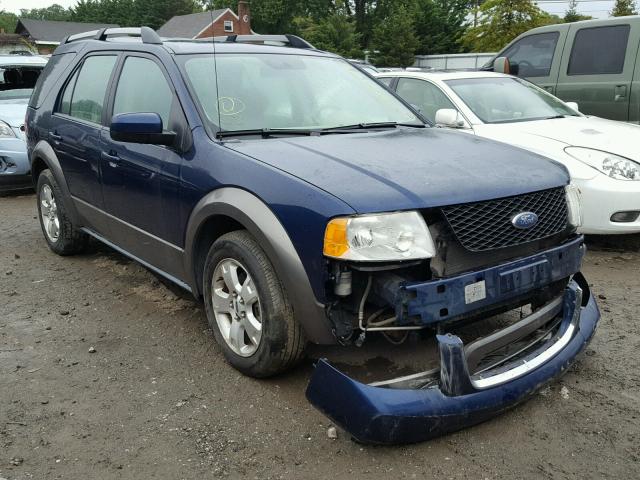 1FMDK05116GA07242 - 2006 FORD FREESTYLE BLUE photo 1