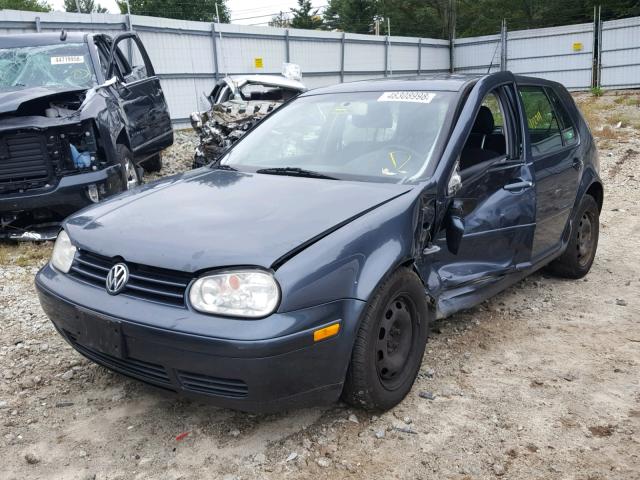 9BWFL61JX44003276 - 2004 VOLKSWAGEN GOLF GL GRAY photo 2