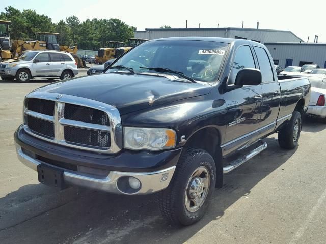 3D7KU28CX4G261537 - 2004 DODGE RAM 2500 S 黑色 照片 2