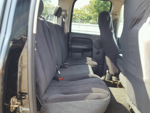 3D7KU28CX4G261537 - 2004 DODGE RAM 2500 S 黑色 照片 6